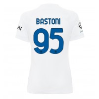 Inter Milan Alessandro Bastoni #95 Vonkajší Ženy futbalový dres 2023-24 Krátky Rukáv
